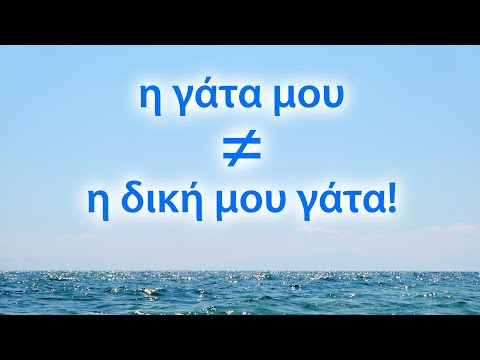 Possessivpronomen: starke und schwache Form