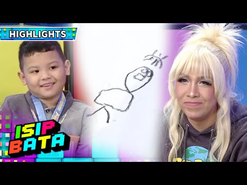 Vice Ganda asks Jaze to draw him | Isip Bata
