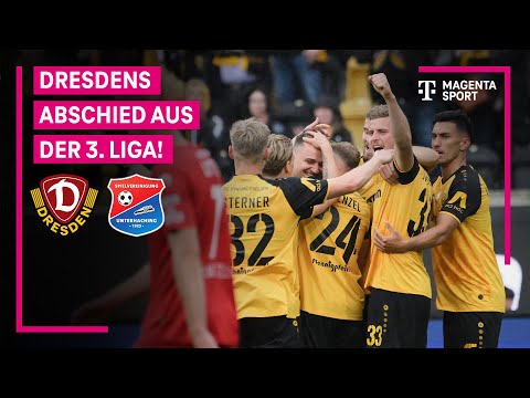 SG Dynamo Dresden - SpVgg Unterhaching, Highlights mit Live-Kommentar | 3. Liga | MAGENTA SPORT