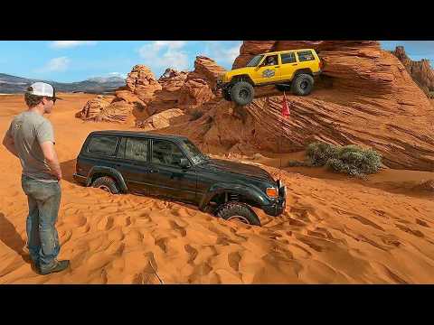 Toyota Buried to The Axles… He Didn’t See It Coming!