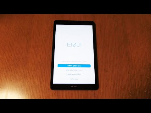 HUAWEI MediaPad M5 lite 8 wipe data(factory reset) system recovery