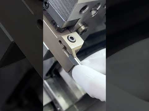 We can machining both high feed and grooves in hardened steel! #cnc #machine #tools  #ev