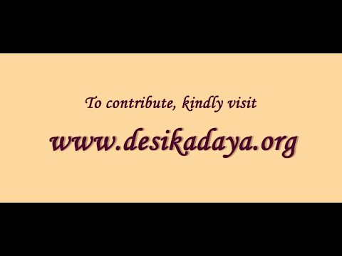 Vedanta Desika 750 Chattushlokii with Desika Bhasyam by Dushyanth Sridhar Shloka 1 Part 1