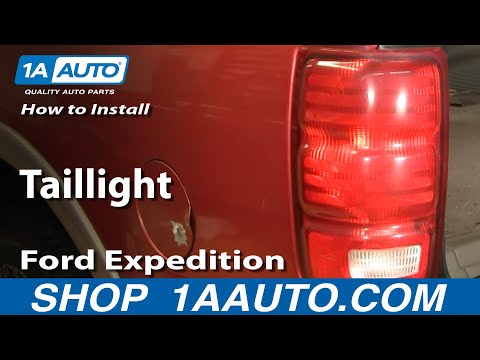 How to Replace Tail Light 97-02 Ford Expedition