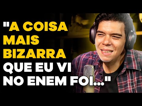 O QUE MAIS CAI NO ENEM? (com Hansen, da Descomplica) | CORTES do MHM