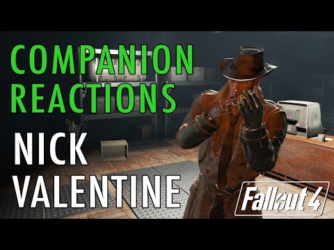 Companion Reactions, Meeting Nick Valentine - Fallout 4