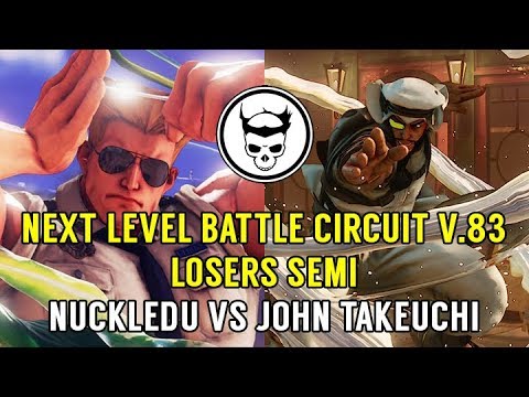 LOSERS SEMI: Nuckledu vs John Takeuchi - NLBC v.83 - Street Fighter V [1080p/60fps] HD