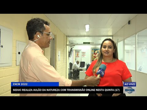 SEDUC realiza aulão da natureza com transmissão online nesta Quinta 17 11 2022