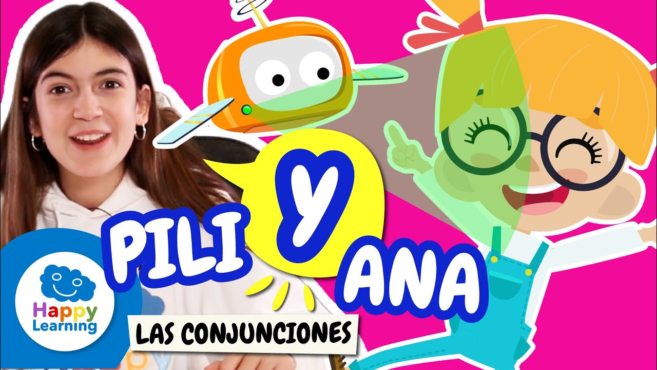 QUÉ SON LAS CONJUNCIONES |LENGUA PARA NIÑOS | Happy Learning