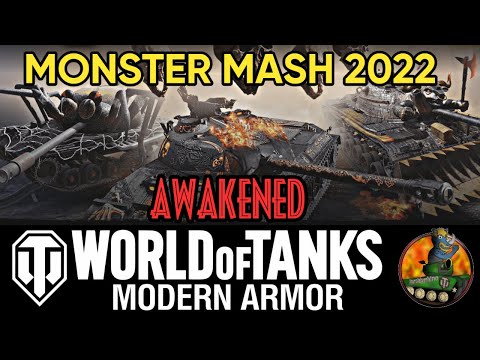 MONSTER MASH 2022 II 3 New Tanks! II Awakened Gameplay II WoT Console II Awakened Season