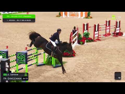 Winning Round: Santiago Lambre & Dingeman - $37,000 Champion Shavings CSI2* Grand Prix Qualifier