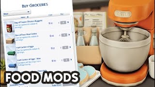 10 + MUST HAVE FOOD MODS FOR THE SIMS 4 👩‍🍳🍞