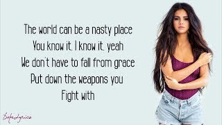 Selena Gomez - Kill Em With Kindness (Lyrics)