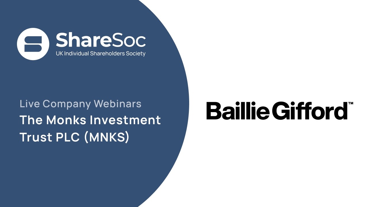 Thumbnail for ShareSoc Webinar with The Monks Investment Trust PLC (MNKS)- June 2026