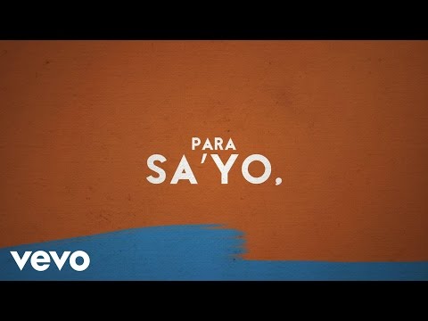Juan Karlos Labajo - Para Sa 'Yo (lyric video)