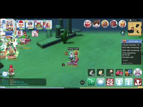 Ro Mobile warlock chain lightning (MVP Battle)