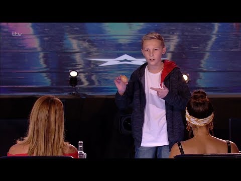 Britain's Got Talent 2020 14 Year Old Magician Jasper Cherry Full Audition S14E07