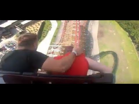 Zadra #Energylandia Poland rollercoaster numer 1 przejazd ostatni wagon GoProHero7 Black