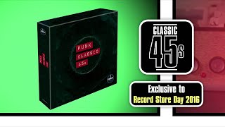 Demon Records Classic 45s Punk Record Store Day 2016 Exclusive Vinyl Box Set