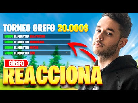 MATO a LOS 4 MEJORES JUGADORES del MUNDO en el TORNEO de THEGREFG y ASÍ REACCIONA *muy sorprendido*