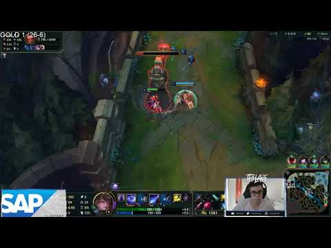 TF Blade Itelia - Itelia vs Yasuo Top Patch 9.8 - TF Blade Stream