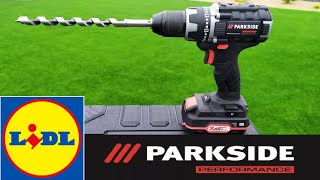 Parkside Performance Cordless drill / driver PABSP 20-Li B2 Unboxing and TEST