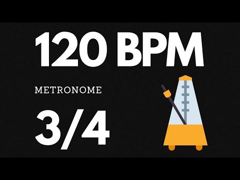 120 BPM Metronome 3/4