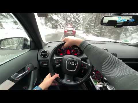 AUDI A3 8P 2.0 TDI  ---  SNOWY TWISTS  ---   POV