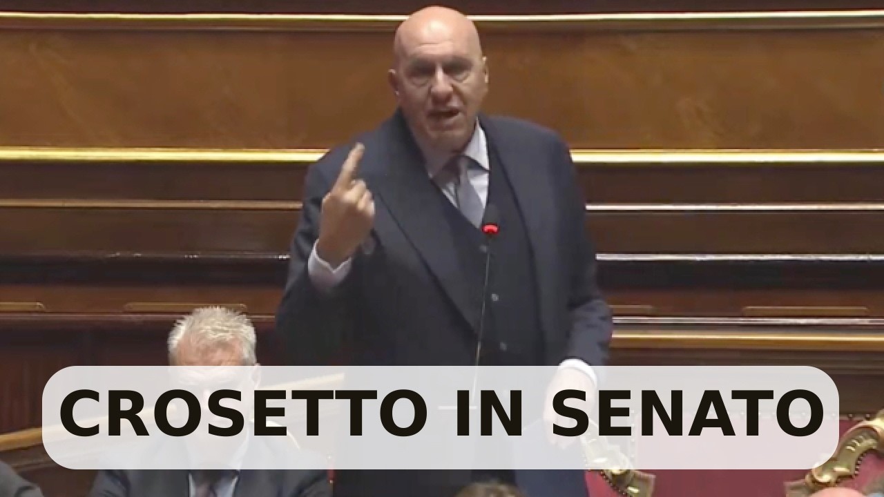 IRAN, COMUNICAZIONI DEL MINISTRO CROSETTO IN SENATO