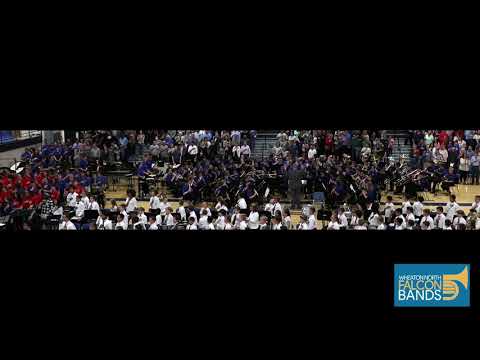 WNHS Combined Bands: Star Spangled Banner - Smith/Moffit (2019)