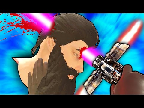 FIGHTING YODA GONE WRONG in Blades and Sorcery VR with mods