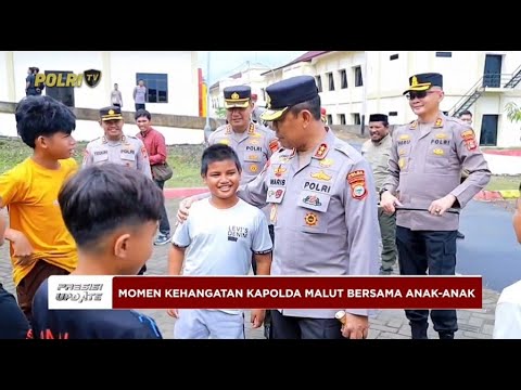 PRESISI UPDATE: POLRI SAHABAT ANAK, KAPOLDA MALUKU UTARA BERCANDA DENGAN ANAK-ANAK 02/06/25 (16.00)