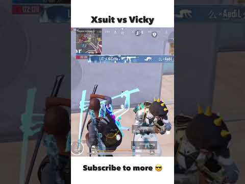 Xsuit vs Vicky #bgmi #vicky #pubgmobile #shortvideos #rich #trending