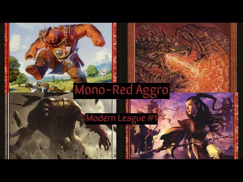 Modern Mono-Red Obosh Aggro: League #1