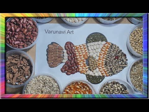 450 Gambar Kolase Hewan Burung Dari Biji Bijian Terbaru