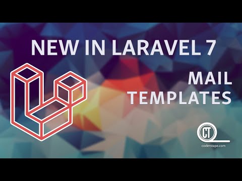 New In Laravel 7 e08 Mail Markdown Templates