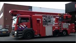 preview picture of video 'Aankomst nieuwe hoogwerker Brandweer Oud-Beijerland'