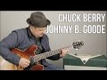 Chuck Berry Johnny B Goode How To Play On Guitar Guitar Lesson Tutorial