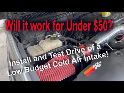 Budget Cold Air Intake Install - 2001 Suburban