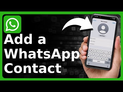 2 Ways To Add A Contact On WhatsApp