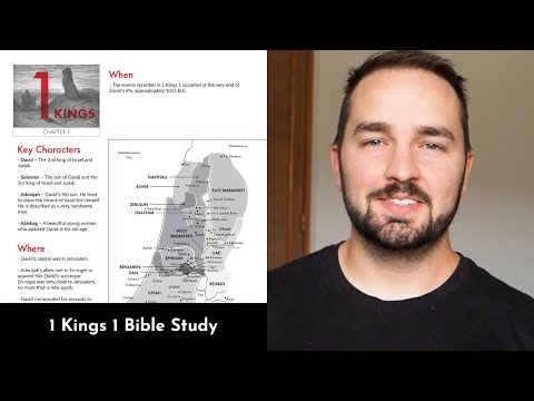 1 Kings 1 Explained: 5 Minute Bible Study