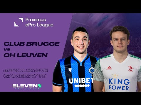 NL | Club Brugge - OH  Leuven (Proximus ePro League - Speeldag 10)
