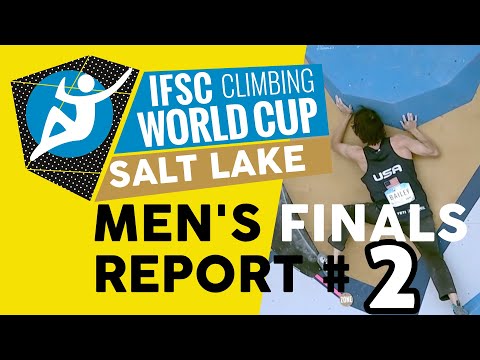 IFSC Boulder World Cup Report  Salt Lake City 2021 #2 || Men's Boulder finals