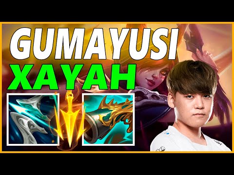 ⚡GUMAYUSI XAYAH ADC GAMEPLAY⚡SEASON 12 LEAGUE OF LEGENDS
