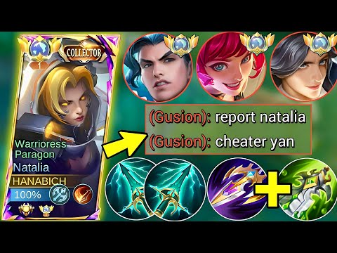 INTENSE GAME! HOW TO USE NATALIA AGAINST META HEROES IN SOLO RANK (must watch) | MLBB