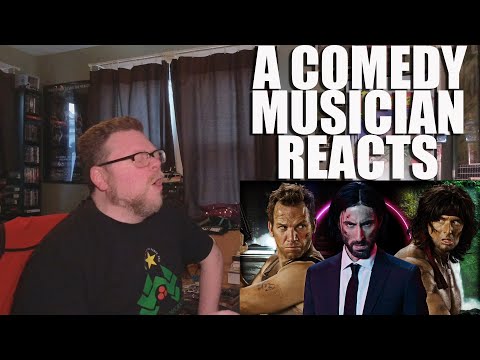 A Comedy Musician Reacts | John Wick vs John Rambo vs John McClane. Epic Rap Battles of History