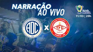 Confiança x Tombense | AO VIVO | Copa do Brasil (11/03/2026)