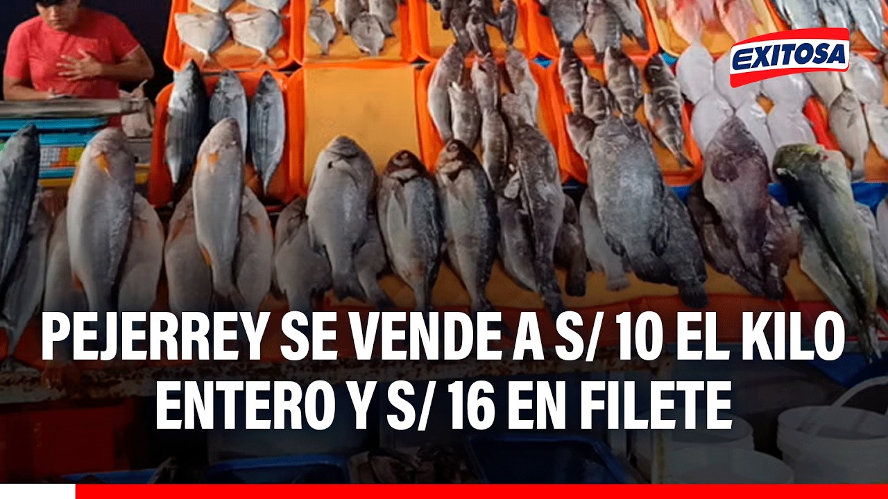 🔴🔵 Callao: Pejerrey se vende a kilo entero por S/ 10 y S/ 16 en filete