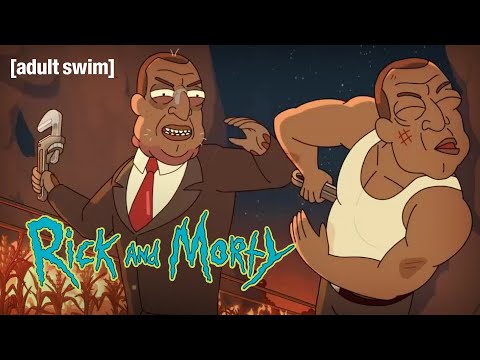 The President vs Turkey President | Rick and Morty | adult swim