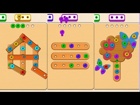 Screw Rescue Master | unscrew and clear levels | offline mobile game @TAJGamePlay